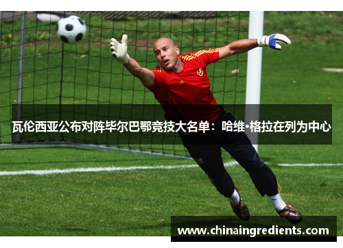 瓦伦西亚公布对阵毕尔巴鄂竞技大名单：哈维·格拉在列为中心